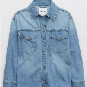 Aerie Denim Shacket